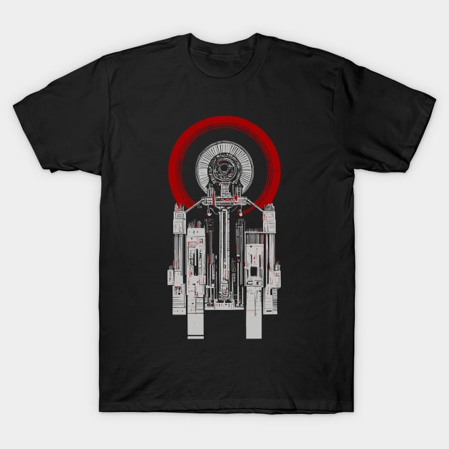 Red Reactor T-Shirt by Ikhwan Sugianto